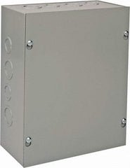 nVent Hoffman - Steel Junction Box Enclosure Screw Flat Cover - NEMA 1, 8" Wide x 10" High x 4" Deep - Americas Tooling