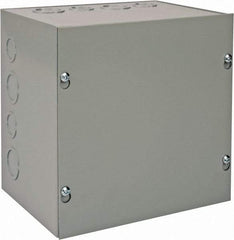 nVent Hoffman - Steel Junction Box Enclosure Screw Flat Cover - NEMA 1, 8" Wide x 8" High x 6" Deep - Americas Tooling