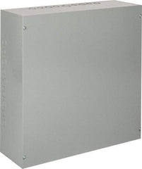 nVent Hoffman - Steel Junction Box Enclosure Screw Flat Cover - NEMA 1, 24" Wide x 24" High x 8" Deep - Americas Tooling