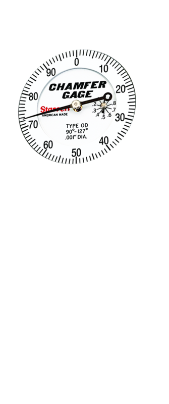 #686-1Z External Chamfer Gage 1/8-1/2" - Americas Tooling