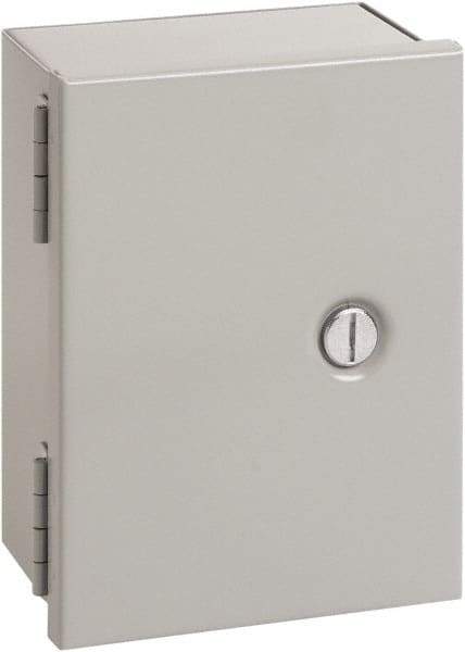 nVent Hoffman - Steel Junction Box Enclosure Hinge Flat Cover - NEMA 1, 10" Wide x 12" High x 6" Deep - Americas Tooling