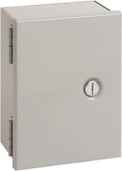 nVent Hoffman - Steel Junction Box Enclosure Hinge Flat Cover - NEMA 1, 12" Wide x 12" High x 4" Deep - Americas Tooling