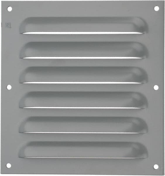 nVent Hoffman - Electrical Enclosure Steel Louver Plate Kit - For Use with Fresh Air Enclosures - Americas Tooling