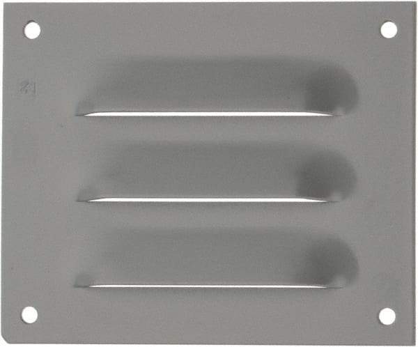 nVent Hoffman - Electrical Enclosure Steel Louver Plate Kit - For Use with Fresh Air Enclosures - Americas Tooling