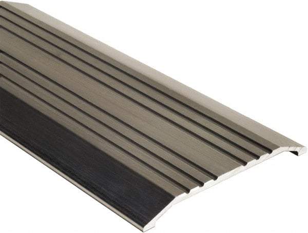 National Guard Products - 36" Long x 5" Wide x 1/2" High, Saddle Threshold - Aluminum Finish - Americas Tooling