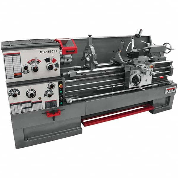 Jet - 16" Swing, 60" Between Centers, 230/460 Volt, Triple Phase Engine Lathe - Americas Tooling