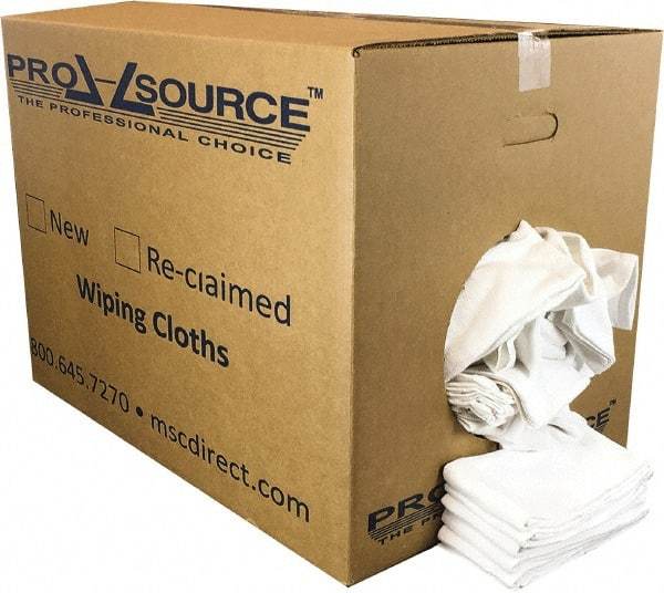 PRO-SOURCE - 25 Inch Long x 16 Inch Wide Virgin Cotton Surgical Towels - White, Huck Toweling, Lint Free, 50 Lbs. at 4 to 6 per Pound, Box - Americas Tooling