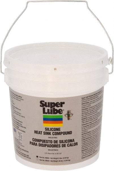 Synco Chemical - 5 Lb Pail Silicone Heat-Transfer Grease - White, High Dielectric Strength, 500°F Max Temp, - Americas Tooling