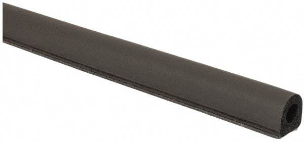 TRIM-LOK - 1/2 Inch Thick x 1/2 Wide x 100 Ft. Long, EPDM Rubber D Section Seal with Tape - Americas Tooling