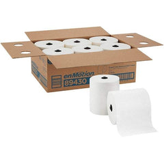 Georgia Pacific - Hard Roll of 1 Ply White Paper Towels - 8-1/4" Wide, 700' Roll Length - Americas Tooling