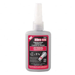 Vibra-Tite - 50 mL Bottle, Red, High Temp/High Strength Threadlocker - Americas Tooling