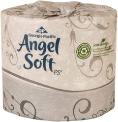 Georgia Pacific - 12,150' Roll Length x 3.85" Sheet Width, Standard Roll Toilet Tissue - 450 Sheets per Roll, 2 Ply, White, Recycled Fiber - Americas Tooling