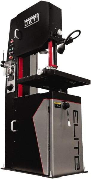 Jet - 20 Inch Throat Capacity, Variable Speed Pulley Vertical Bandsaw - 50 m/min, 2 HP, Three Phase - Americas Tooling