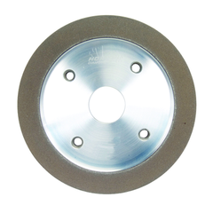 6 x 3/4 x 1-1/4" - 1/16" Abrasive Depth - 150 Grit - Type 6A2C Diamond Plain Cup Wheel - Americas Tooling