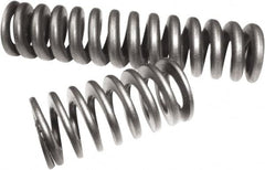 Associated Spring Raymond - 25.4mm OD, 2.921mm Wire, 76.2mm Free Length, Compression Spring - 267 Lb Spring Rating, 890.93 N Max Work Load, Chrome Alloy Steel - Americas Tooling