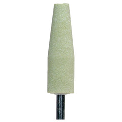 ‎3/4″ × 2-1/2″ 1/4″ Spindle Quantum Mounted Point A1 80 Grit Ceramic Alumina - Americas Tooling