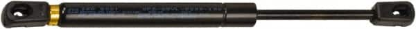 Associated Spring Raymond - 0.236" Rod Diam, 0.591" Tube Diam, 100 Lb Capacity, Gas Spring - Extension, 10" Extended Length, 3" Stroke Length, Composite Ball Socket, Nitride Coated Piston - Americas Tooling