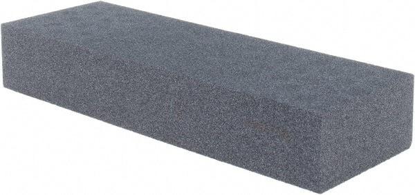 Made in USA - 6" Long x 2" Wide x 1" Thick, Silicon Carbide Sharpening Stone - Rectangle, 120 Grit, Coarse Grade - Americas Tooling