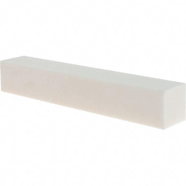 Made in USA - 150 Grit Silicon Carbide Rectangular Dressing Stick - 6 x 1 x 1, Medium Grade, Vitrified Bond - Americas Tooling