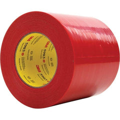 3M - 60 Yd x 5" x 7.5 mil Red Polyethylene Cloth Duct Tape - Americas Tooling