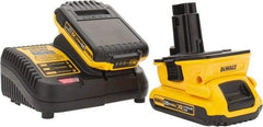 DeWALT - 20 Volt Lithium-Ion Power Tool Battery - 2 Ahr Capacity, 1/2 hr Charge Time, Series 20V Max - Americas Tooling