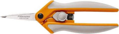 Fiskars - 3" LOC, 8-5/8" OAL Shears - Plastic Straight Handle, For General Purpose Use - Americas Tooling