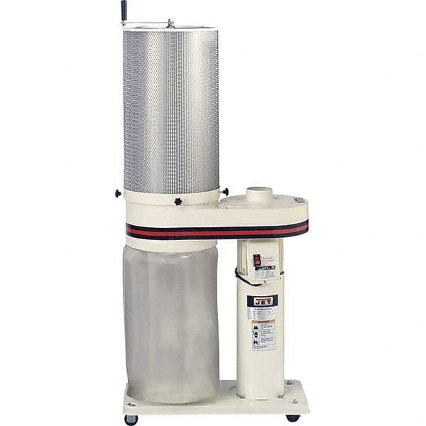 Jet - 2µm, Portable Dust Collector - 650 CFM Air Flow - Americas Tooling