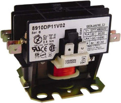 Square D - 2 Pole, 20 Amp Inductive Load, Definite Purpose Contactor - 30 Amp Resistive Rating - Americas Tooling