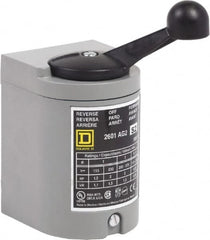 Square D - NEMA, Enclosed Manual Motor Starter - 1-1/2 hp at 115 VAC, 2 hp at 200 VAC, 2 hp at 230 VAC & 2 hp at 575 VAC, CSA LR25490 Class 3211 05, NEMA 1 & UL Listed File E42243 CCN NLRV - Americas Tooling