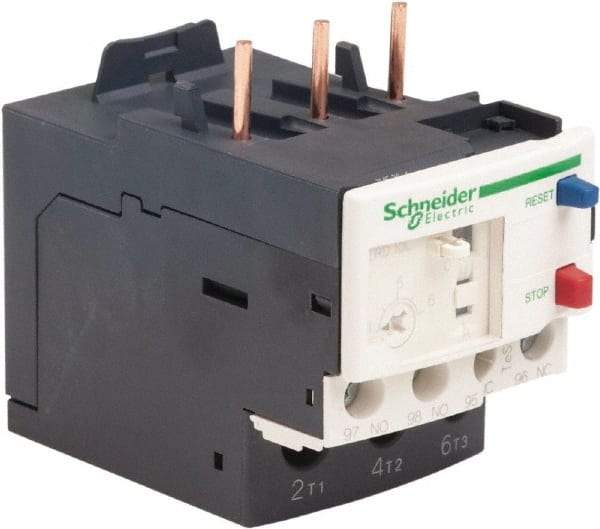 Schneider Electric - 3 Pole, NEMA Size 00-1, 4 to 6 Amp, 690 VAC, Thermal NEMA Overload Relay - Trip Class 20, For Use with LC1D09, LC1D12, LC1D18, LC1D25, LC1D32 and LC1D38 - Americas Tooling