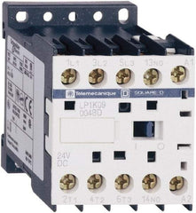 Schneider Electric - 4 Pole, 12 Coil VDC, 16 Amp at 690 VAC and 20 Amp at 440 VAC, Nonreversible IEC Contactor - BS 5424, CSA, IEC 60947, NF C 63-110, RoHS Compliant, UL Listed, VDE 0660 - Americas Tooling