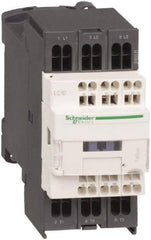 Schneider Electric - 3 Pole, 48 Coil VAC at 50/60 Hz, 12 Amp at 440 VAC and 16 Amp at 440 VAC, Nonreversible IEC Contactor - 1 Phase hp: 1 at 115 VAC, 2 at 230/240 VAC, 3 Phase hp: 10 at 575/600 VAC, 3 at 200/208 VAC, 3 at 230/240 VAC, 7.5 at 460/480 VAC - Americas Tooling