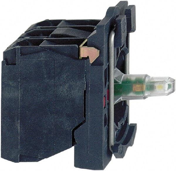 Schneider Electric - 110-120 V Orange Lens LED Indicating Light - Screw Clamp Connector, Vibration Resistant - Americas Tooling