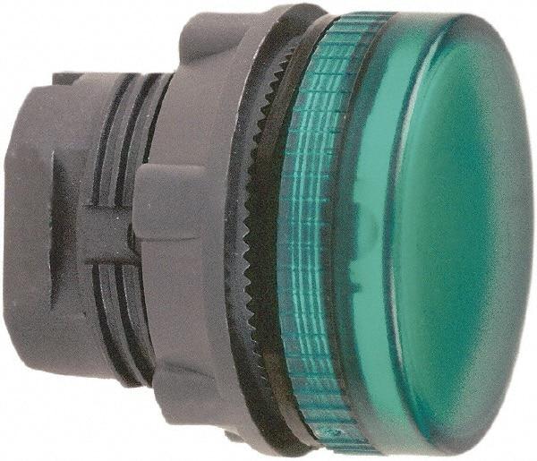 Schneider Electric - Round Pilot and Indicator Light Lens - Green - Americas Tooling