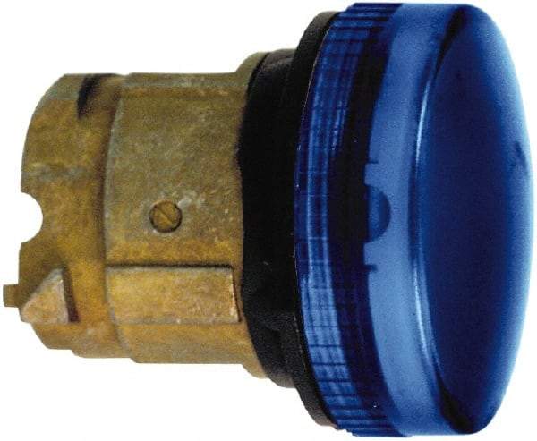 Schneider Electric - Blue Lens Pilot Light - Round Lens, Shock Resistant, Vibration Resistant, Water Resistant - Americas Tooling