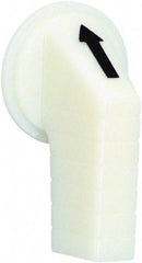 Schneider Electric - 30mm, White, Selector Switch Operating Knob - For Use with Selector Switch - Americas Tooling