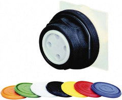 Schneider Electric - 30mm Mount Hole, Flush, Pushbutton Switch - Round, Multicolor Pushbutton, Momentary (MO) - Americas Tooling