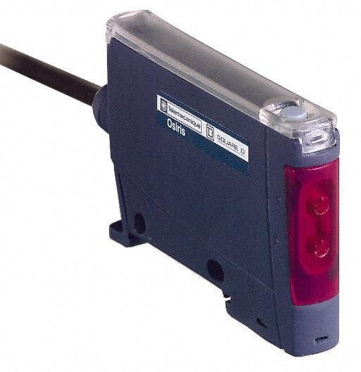 Telemecanique Sensors - Cable Connector, Shock and Vibration Resistant, Multimode Photoelectric Sensor - 12 to 24 VDC, 1 kHz, PBT, 10mm Long x 40mm Wide x 65mm High - Americas Tooling