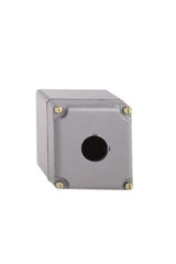 Schneider Electric - 1 Hole, 30mm Hole Diameter, Aluminum Pushbutton Switch Enclosure - 1, 3, 4, 6, 12, 13 NEMA Rated - Americas Tooling