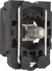 Schneider Electric - 24-120 V Blue Lens LED Indicating Light - Screw Clamp Connector, Vibration Resistant - Americas Tooling