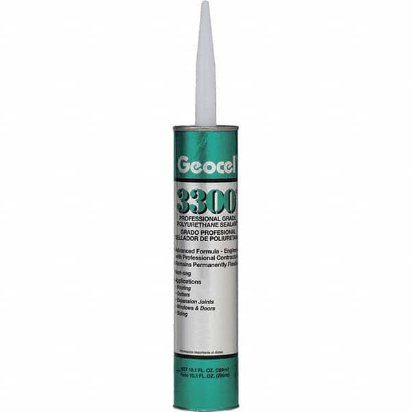 Geocel - 10.1 oz Tube White Polyurethane Sealant - 160°F Max Operating Temp - Americas Tooling