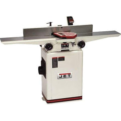 Jet - 6,000 RPM, 6-1/2" Cutting Width, 1/2" Cutting Depth, Jointer - 3-7/8" Fence Height, 32-3/8" Fence Length, 1 hp - Americas Tooling