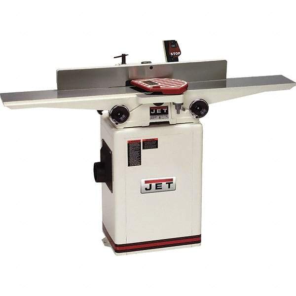 Jet - 6,000 RPM, 6-1/16" Cutting Width, 1/2" Cutting Depth, Jointer - 3-7/8" Fence Height, 32-3/8" Fence Length, 1 hp - Americas Tooling