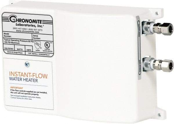 Chronomite - 277 Volt Electric Water Heater - 8.31 KW, 30 Amp, 10 Wire Gauge - Americas Tooling