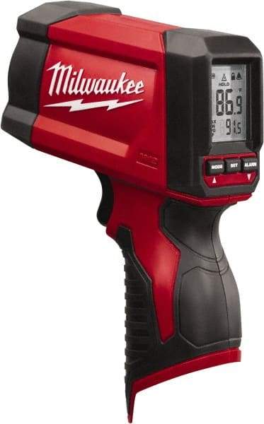 Milwaukee Tool - -18 to 550°C (-22 to 1022°F) Laser - 12:1 Distance to Spot Ratio - Americas Tooling