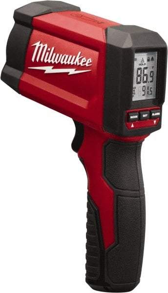 Milwaukee Tool - -18 to 550°C (-22 to 1022°F) Laser - 12:1 Distance to Spot Ratio - Americas Tooling