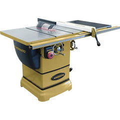 Jet - 10" Blade Diam, 5/8" Arbor Diam, 1 Phase Table Saw - 115/230 Volt, 3-1/8" Cutting Depth - Americas Tooling