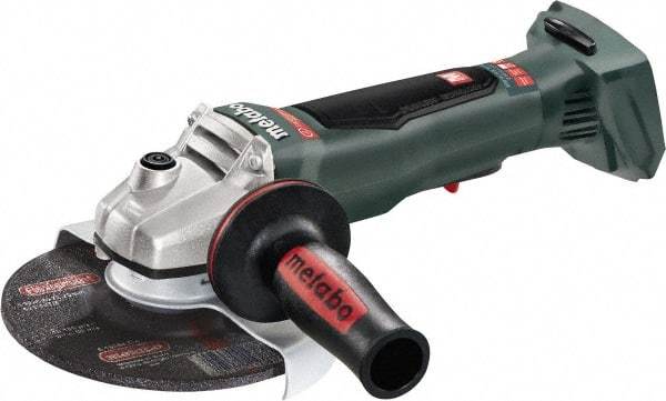 Metabo - 6" Wheel Diam, 9,000 RPM, Cordless Angle & Disc Grinder - 5/8-11 Spindle, 18 Volts - Americas Tooling