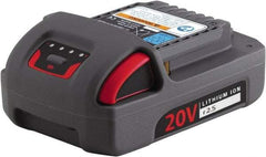 Ingersoll-Rand - 20 Volt Lithium-Ion Power Tool Battery - 2.5 Ahr Capacity, 1-1/4 hr Charge Time, Series IQV - Americas Tooling