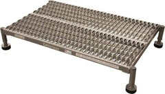 Cotterman - 9" 1 Step Platform - Work Platform, 800 Lb Capacity, 26" Base Width x 6" Base Depth, Grip Strut - Americas Tooling